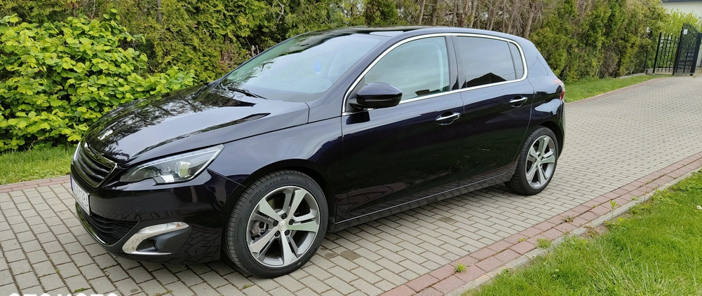 Peugeot 308 cena 42900 przebieg: 168000, rok produkcji 2015 z Mogilno małe 436